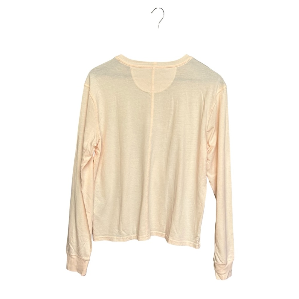 Carhartt Light Peach Loose Fit Long Sleeve T-shirt Top Size S - Picture 3 of 6